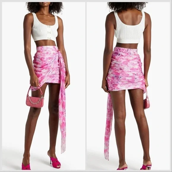 NWT ROCOCO SAND Hikari Skirt in Pink Sz Small